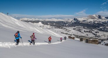 Snowshoeing In St Zyprian