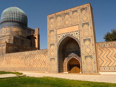 Bibi-Khanym Mosque, Samarkand, Uzbekistan
