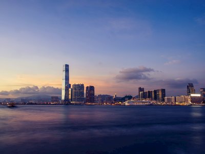 Victoria Harbour in Hong Kong