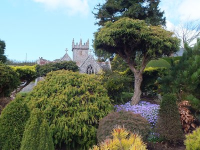 All Saints Church, Godshill Model Village, Isle of Wight, England