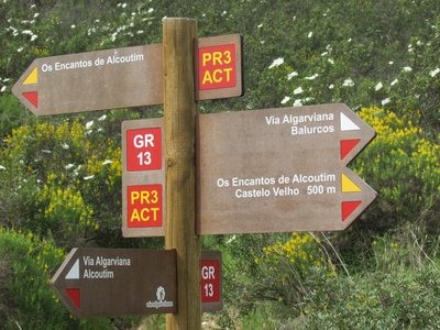 Signpost, Algarviana, Portugal