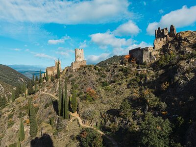 Lastours castles, south of France