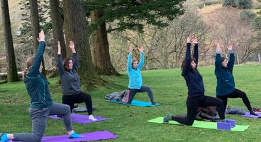Yoga and Walking in the Lake District