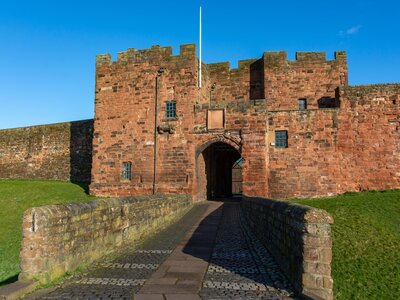 Carlisle Castle entrance, Carlisle, UK