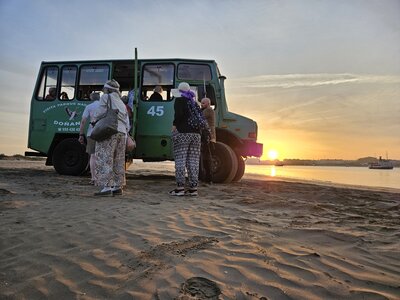 Sunrise Donana National Park Vehicle Boarding