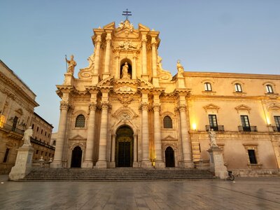 Cathedral in Syracuse, Italy