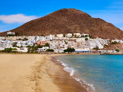 Almeria Cabo Gata San Jose Beach Village Spain