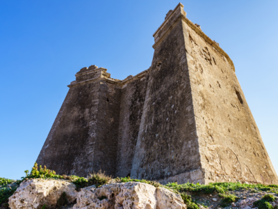 Mesa Roldan tower, Cabo de Gata, Spain