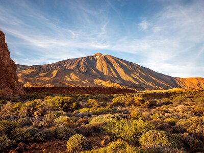 Teide National Park during sunset, Tenerife