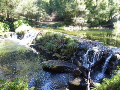 Small waterfall, Algarve, Portugal