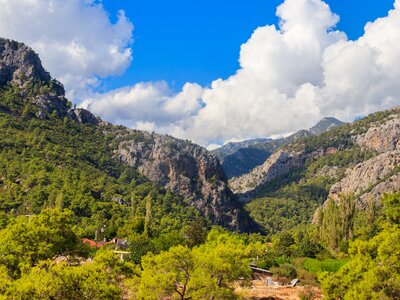 Taurus mountains in Antalya province, Turkey