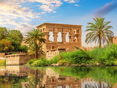 Pharaoh's Bed, Philae Temple, Aswan, Egypt