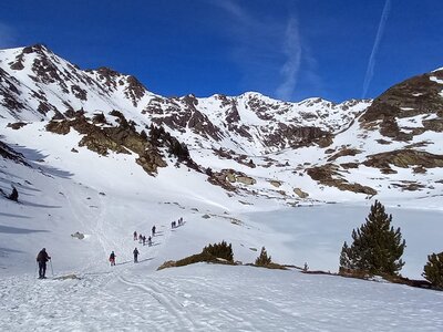 Snowshoeing in Andorra, Andorra