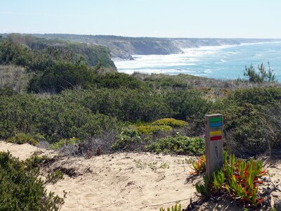 Rota Vicentina, a long distance hiking trail in the southwest of Portugal