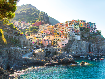 Picturesque coastal village of Manarola, Cinque Terre, Italy