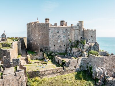Mont Orgueil Castle, Gorey Village, Jersey