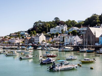 St Aubin Harbour, Jersey, Channel Islands