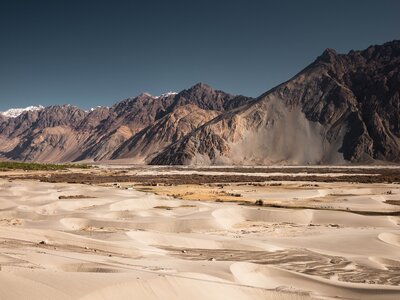 Nubra Valley Lake Pangon, Leh, Ladakh, North India