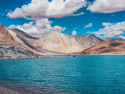 Pangong Tso Lake, Ladakh, India, Asia