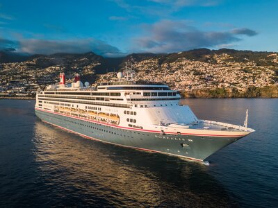 Fred Olsen cruise ship Borealis in Funchal, Maderia