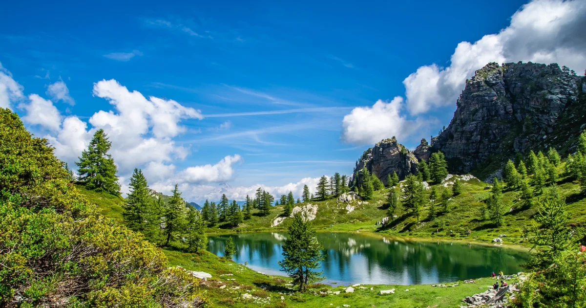 Italian Alps: Mountains of Val Maira in Piedmont