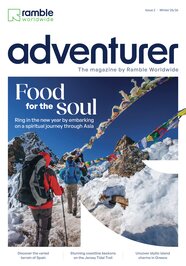 adventurer magazine cover Issue 2 Winter 25/26