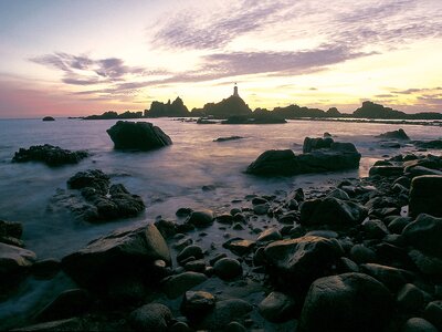 Corbiere lighthouse, Jersey, Channel Islands