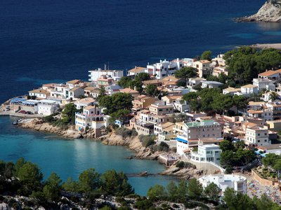 Above San Telmo, Mallorca, Balearic Islands, Spain